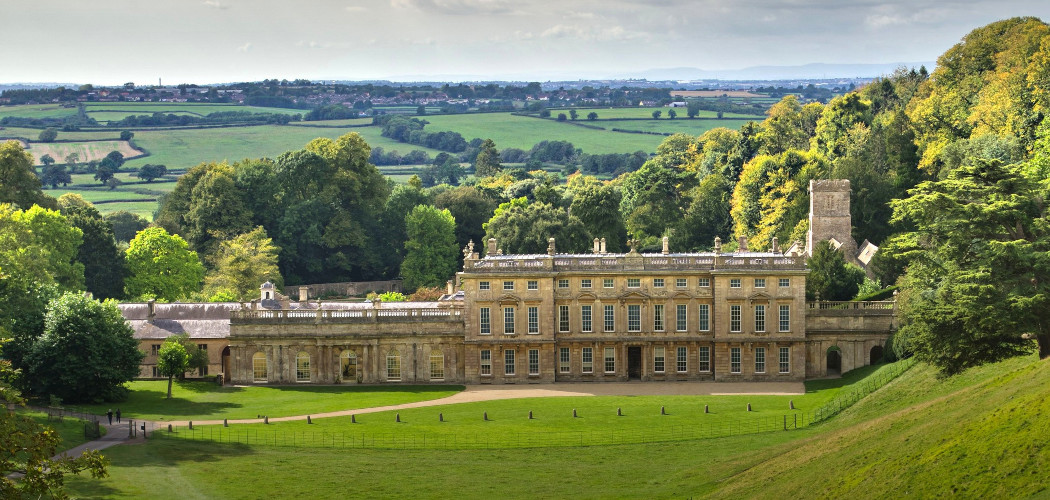 Dyrham Park country house surrounded by parkland