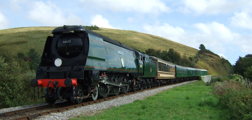 Swanage railway train