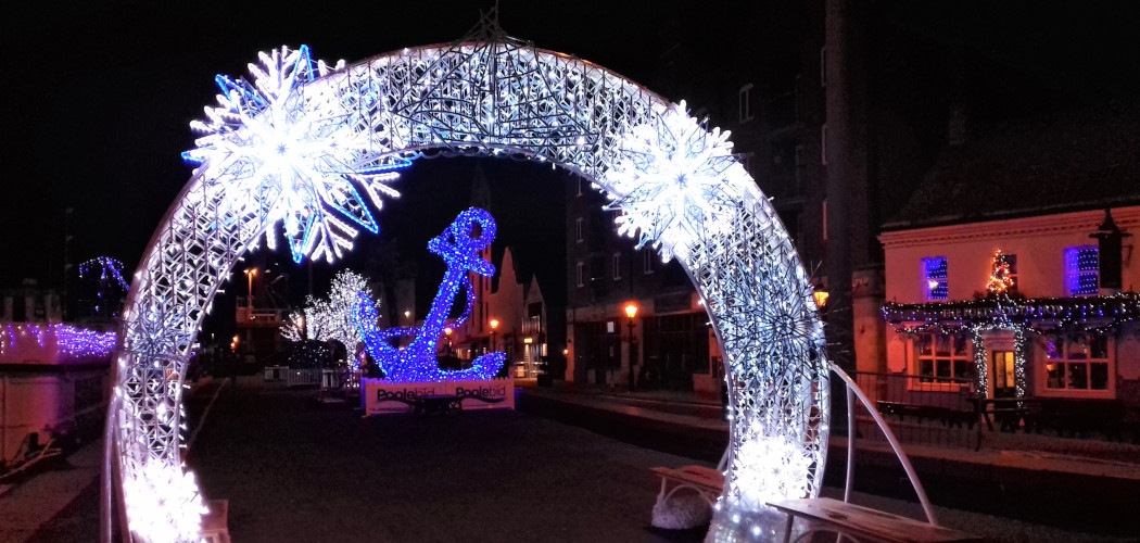 Poole Maritime Christmas light festival